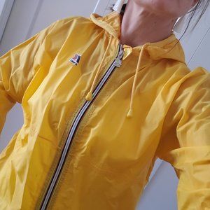 Yellow K-Way Jacket - Perfect for on the go ladies
